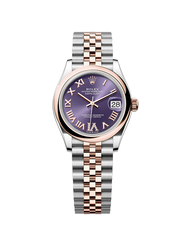 Rolex 데이저스트 31-278241 돔베젤 오베르진 로마+6다이아 쥬빌리 31mm with box and papers