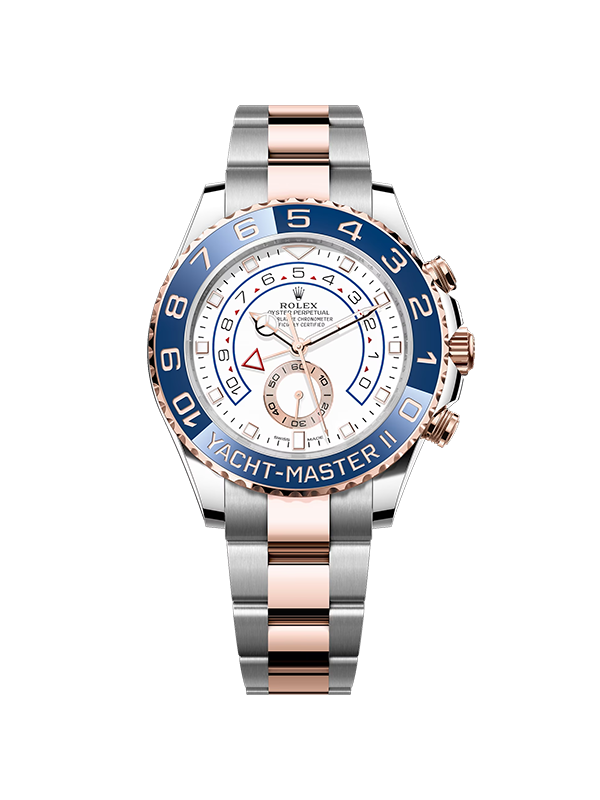 Rolex 요트마스터Ⅱ 44-116681 화이트 바 오이스터 44mm with box and papers