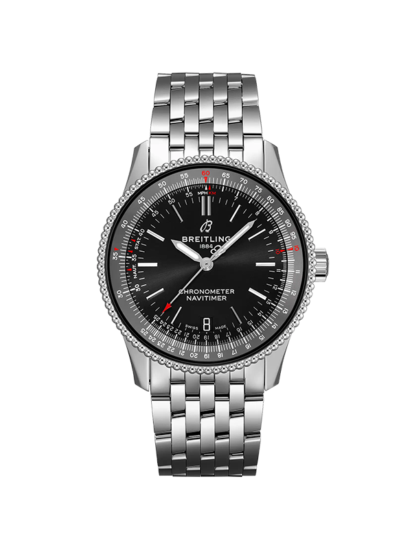 Breitling 내비타이머 38-A17325241B1A1 블랙 바 38mm with box and papers