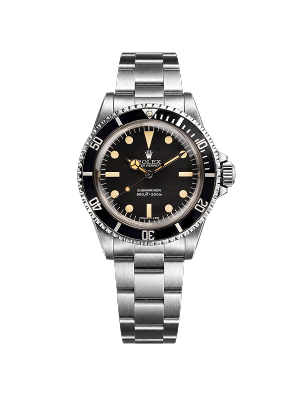 Rolex 서브마리너 빈티지 40-5513 블랙 바+도트 오이스터 40mm with box and papers