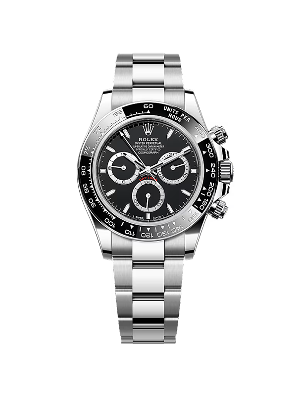 Rolex 데이토나 40-126500LN 블랙 바 오이스터 40mm with box and papers