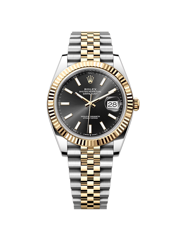 Rolex 데이저스트 41-126333 블랙 바 쥬빌리 41mm with box and papers