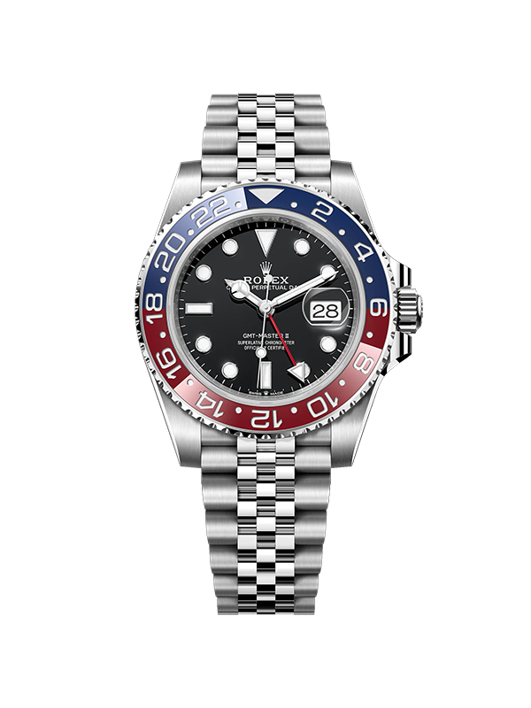 Rolex GMT-마스터Ⅱ 40-126710BLRO 블랙 바+도트 쥬빌리 40mm with box and papers