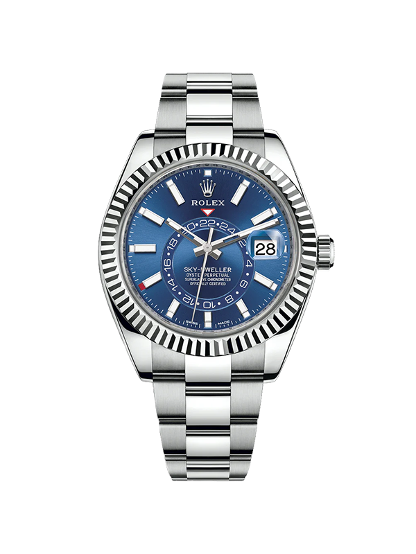 Rolex 스카이드웰러 42-326934 블루 바 오이스터 42mm