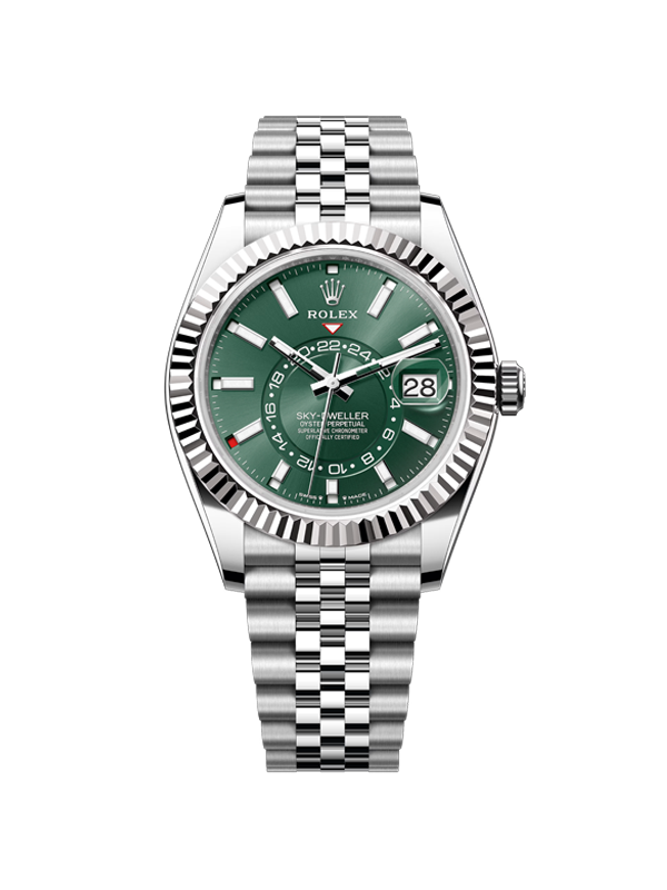 Rolex 스카이드웰러 42-336934 민트그린 바 쥬빌리 42mm
