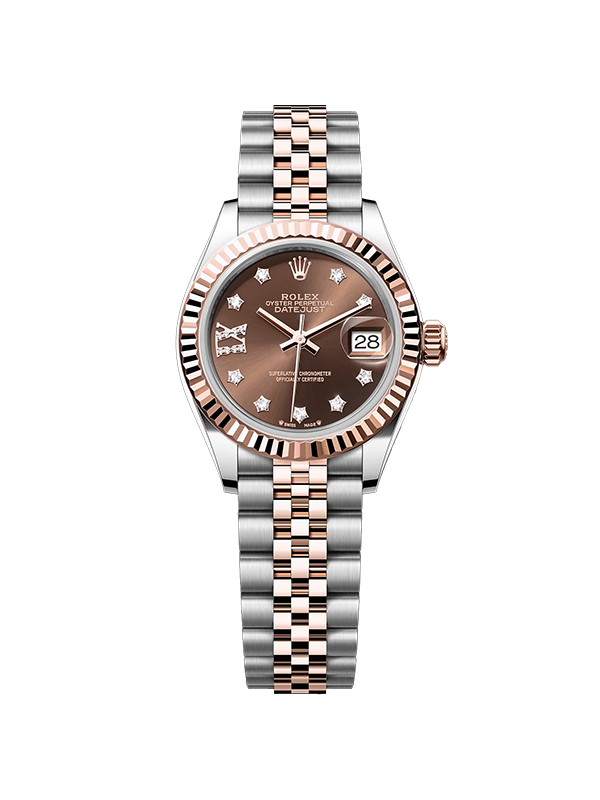 Rolex 데이저스트 28-279171 초코 별다이아 쥬빌리 28mm